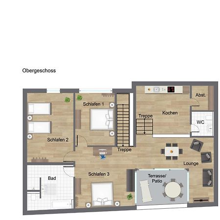 Bohnapartments - Town House Am Stadtpark - Gratis Parkplatz - Wlan Erfurt Exterior foto