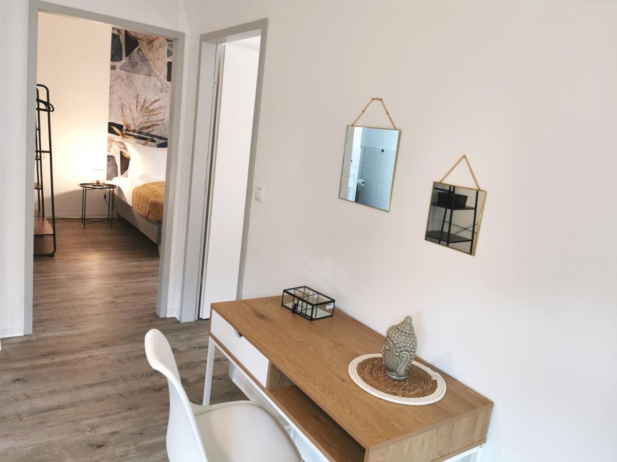 Bohnapartments - Town House Am Stadtpark - Gratis Parkplatz - Wlan Erfurt Exterior foto