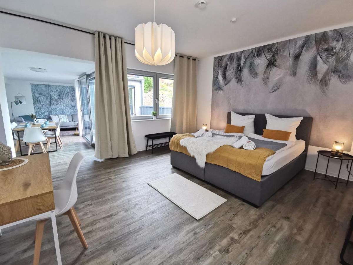 Bohnapartments - Town House Am Stadtpark - Gratis Parkplatz - Wlan Erfurt Exterior foto